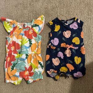 2 girls rompers